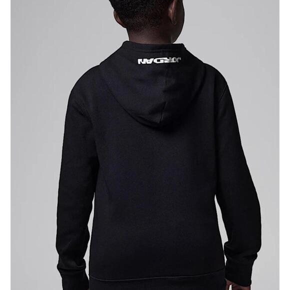 NWT $52 Jordan Little Boys MJ Flight MVP Black Pullover Hoodie Size 3T - Picture 2 of 5